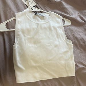 Zara cropped tank